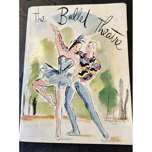 The Ballet Theatre: Coast to Coast Tour 1944-45 illustrated souvenir program